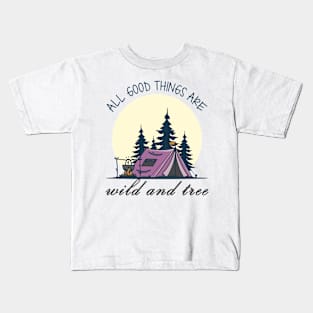Camping Kids T-Shirt